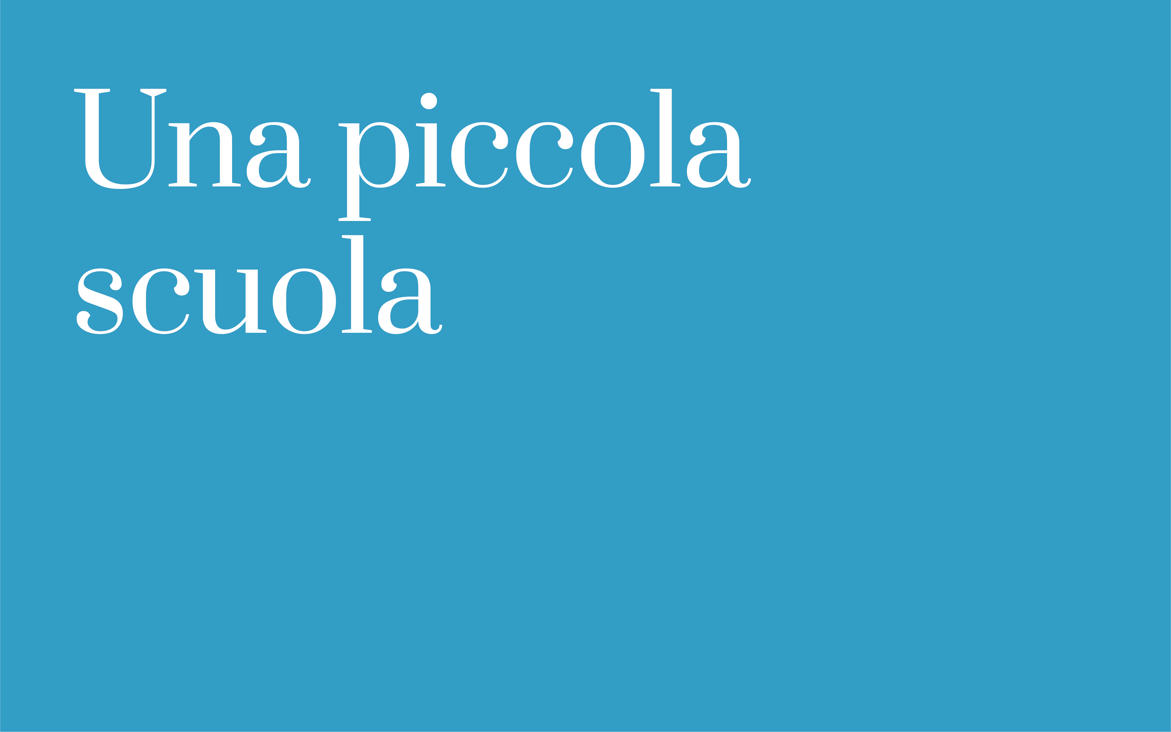 LES MOTS PERDUS Piccola scuola